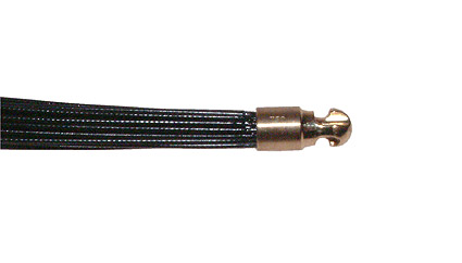 48025-35-ny-es,  Vario wires stainless nylon black, alloy 999
